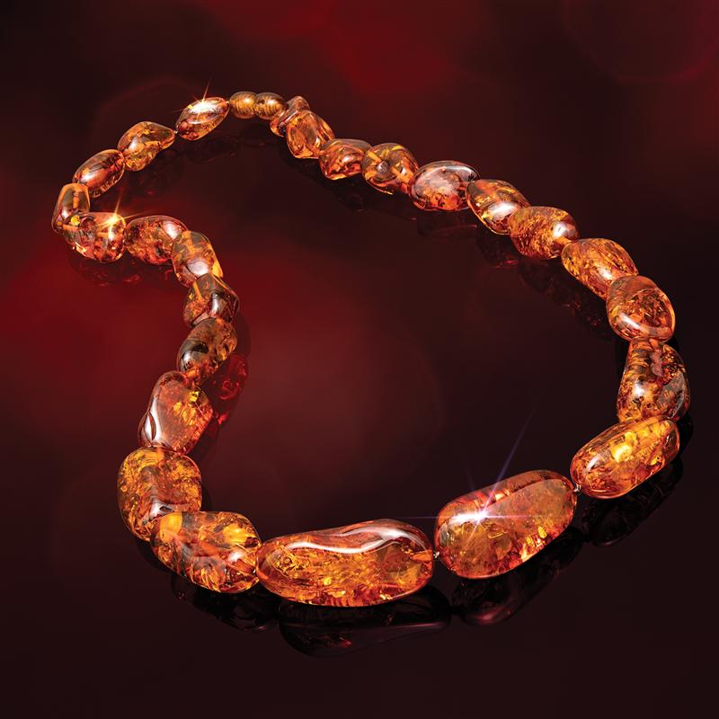 Honey Amber Ring, Necklace & Earrings